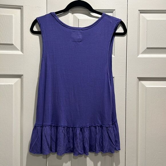 Chaser Purple Sleeveless Top, Size Medium - Picture 6 of 8